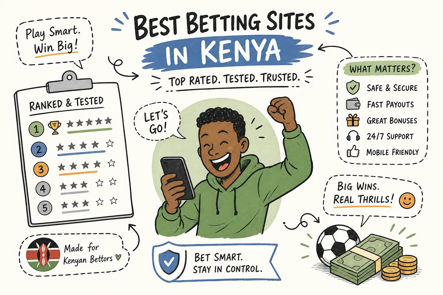 Kenya betting sites comparison for 2026